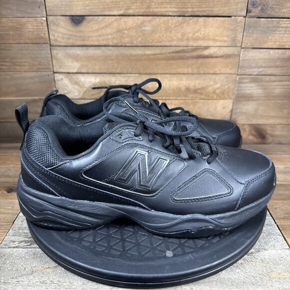 New Balance Womens Size 9.5D Wide Work Black Safety Slip Resistant Shoes Lace Up - Picture 1 of 10